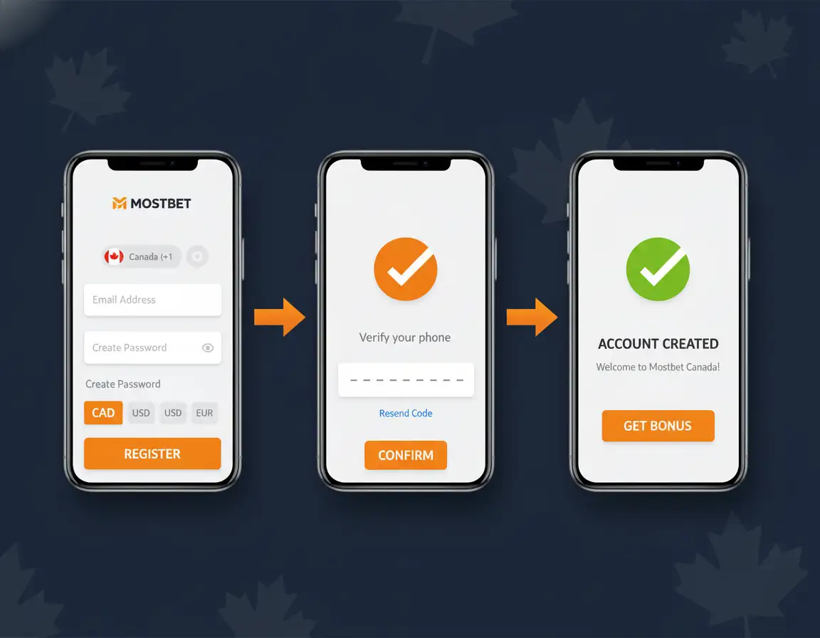 Mostbet Registration - Step-by-step account creation guide for Canadian players